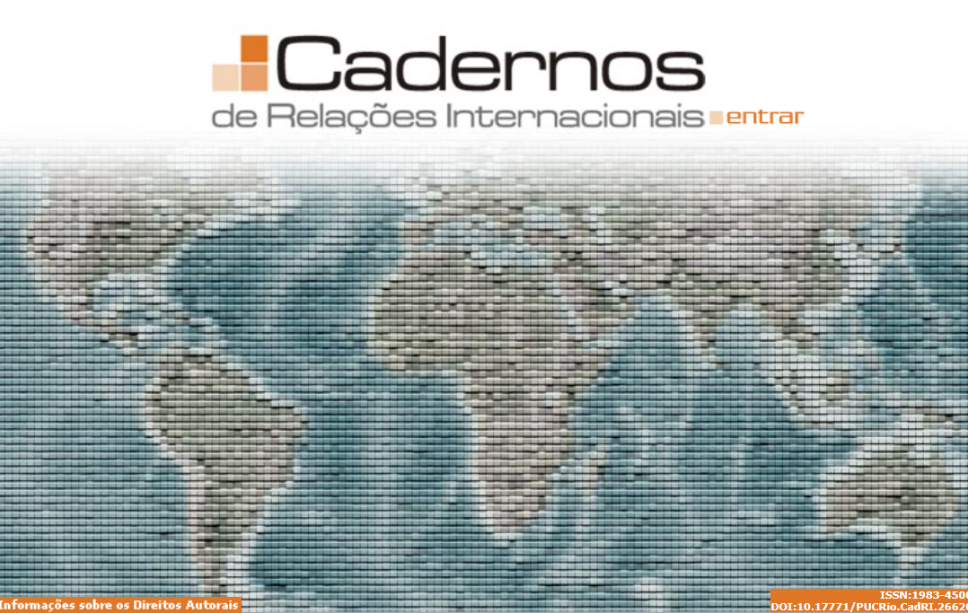 Miniatura da capa da Revista Cadernos de Relações Internacionais
